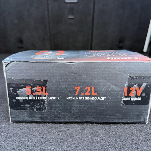 S ZEVZO ET05 3000A 12V Jump Starter Power Bank USB 7L Gas 5.5L Diesel Booster - Picture 11 of 16